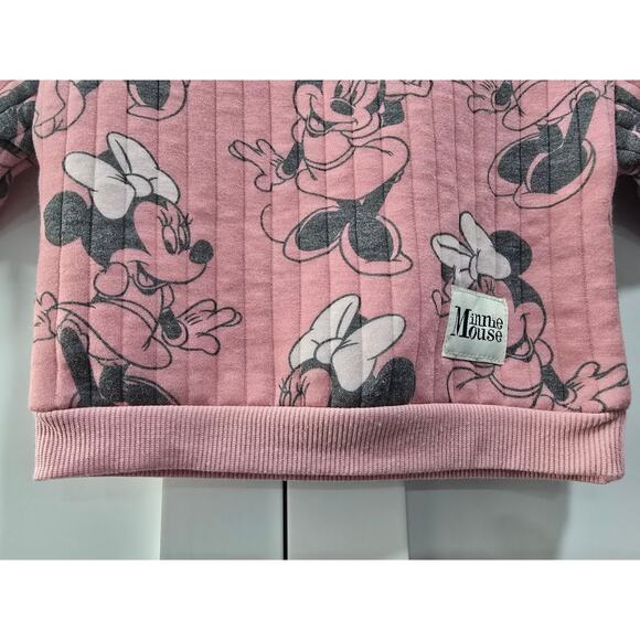 Disney Baby Minnie Mouse Pink Sweatshirt – Size 12M - Picture 3 of 15